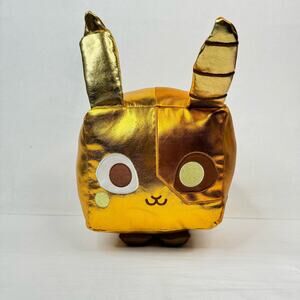 Pet Simulator X Series 1 Deluxe Tech 8 In Cyborg Bunny Metallic Plush No Code